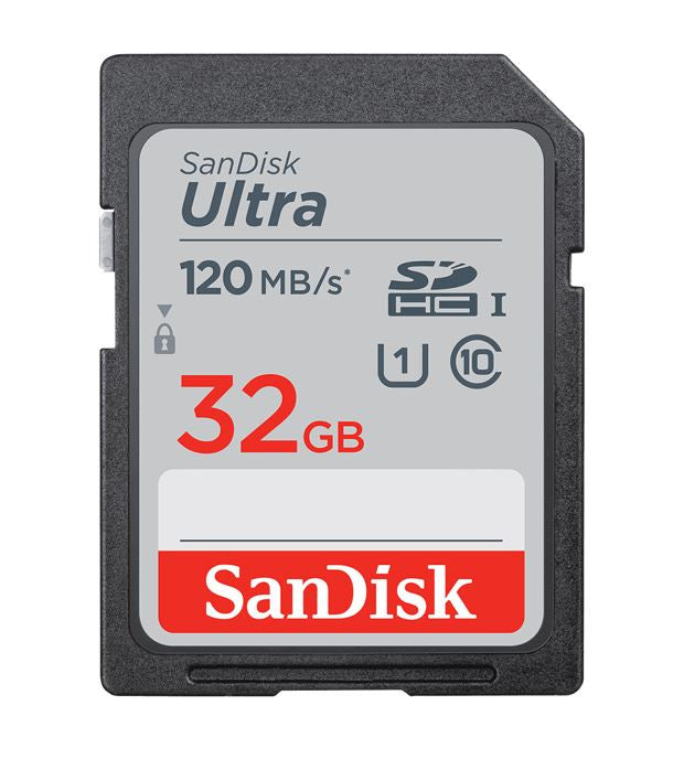 SanDisk Ultra SDHC UHS-I card and SDXC UHS-I card - 32GB