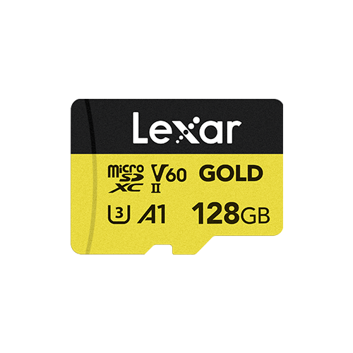 128GB GOLD micro SDXC UHS-II Card - 0