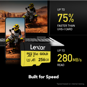 Lexar 256GB microSDXC Memory Card - 2