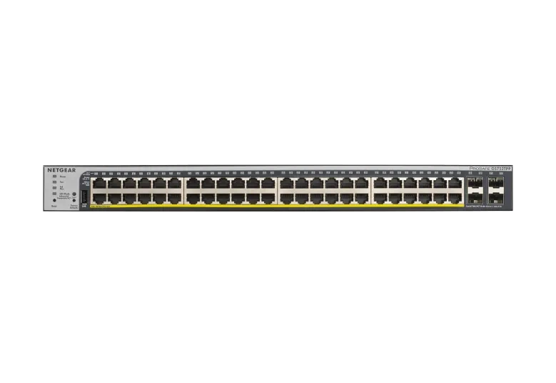 NETGEAR GS752TPP 48 Port Smart Managed PoE+ Switch 760W 4x SFP Lifetime