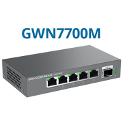 Grandstream GWN7700M Unmanaged 2.5 Multi-Gigabit Switch, 5 x 2.5 GigE, 1 x SFP+