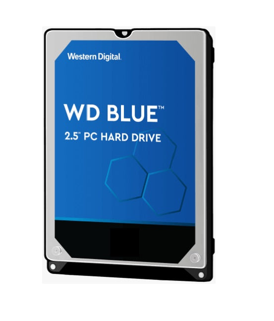 WESTERN DIGITAL WD20SPZX, 2TB, 2.5", SATA 6GB/S, 5400RPM, 128MB CACHE, BLUE, 2 YEAR WARRANTY