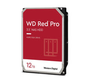 Western Digital WD Red Pro 12TB 3.5" NAS HDD SATA3 7200RPM 256MB Cache 24x7 300TBW ~24-bays NASware 3.0 CMR Tech 5yrs wty