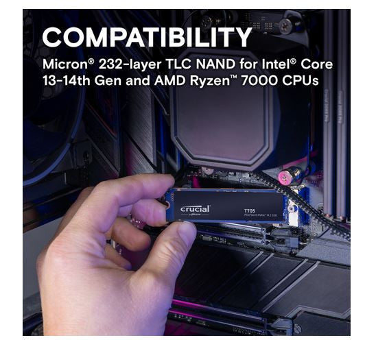CRUCIAL T705 1TB M.2 SSD - 1