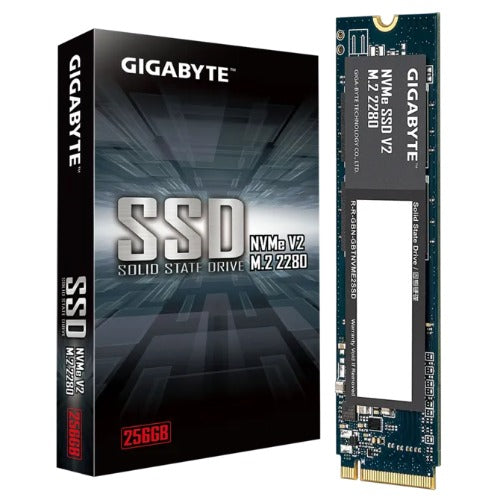 Gigabyte Gen3 256GB NVMe PCIe 3.0 M.2 SSD 3200MB/s Internal Storage