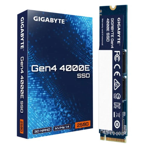 Gigabyte Gen4 4000E 250GB NVMe PCIe 4.0 M.2 SSD 3600MB/s Storage