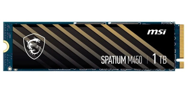 MSI SPATIUM M480 PRO 1TB PCIe 4.0 NVMe M.2 SSD 7400MB/s Gaming Storage