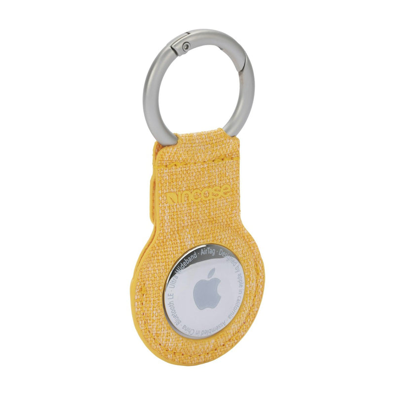 INCASE WOOLENEX KEY CLIP FOR AIRTAG - Sunflower Yellow