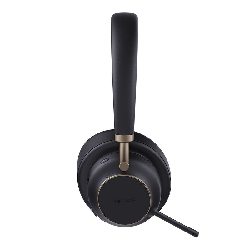 Yealink BH76 Plus UC ANC Stereo Bluetooth Headset with Charge Stand USB Adapter