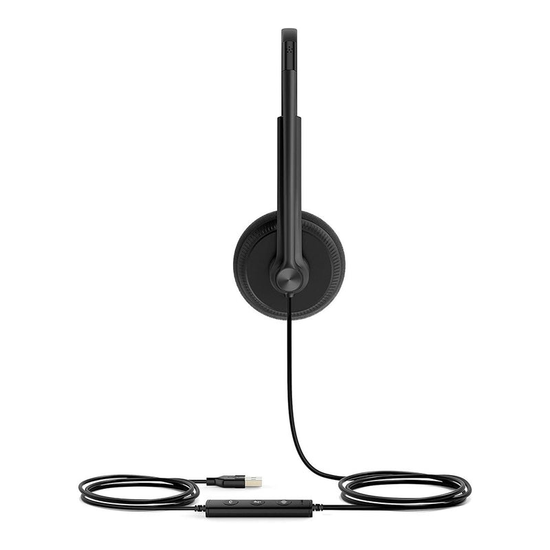 Yealink UH34 Lite Dual USB-A Wired Headset MS Noise Cancelling Foam Cushions