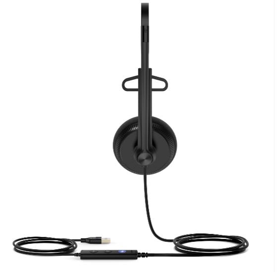 Yealink UH34 Lite Mono USB-A Wired Headset MS Noise Cancelling Foam Cushions