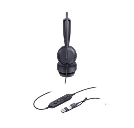 Yealink UH42SE Stereo MS Headset USB-C Noise Cancelling Mic 3.5mm C/A Adapter
