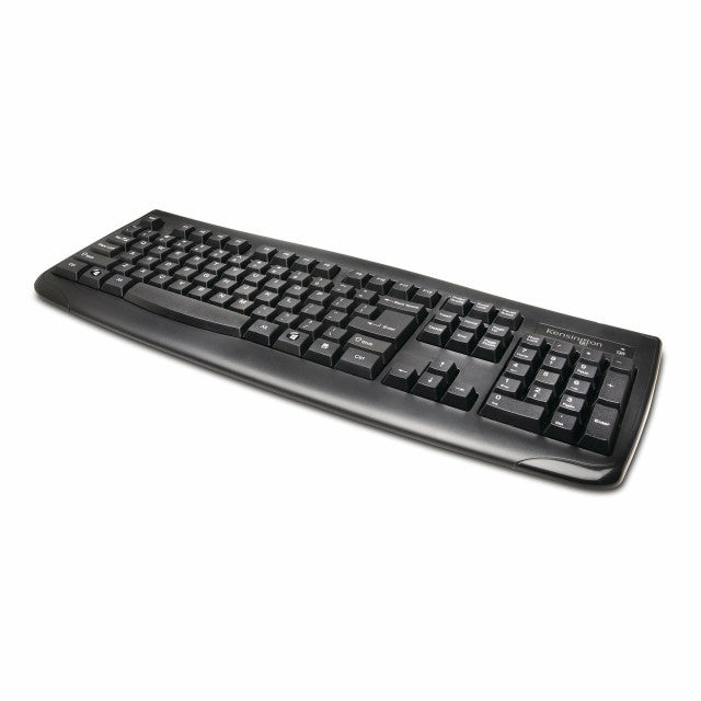 Kensington Pro Fit Keyboard - Wireless - USB Interface - Black