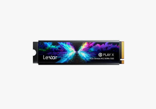 Lexar PLAY X 512GB M.2 NVMe PCIe Gen4 SSD 7200MB/s Read 4500MB/s Write