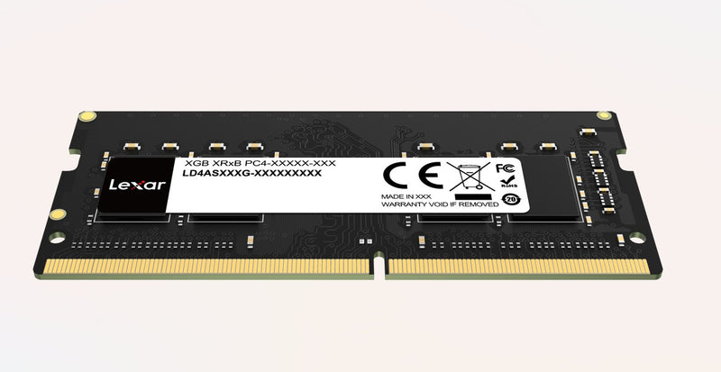 Lexar 8GB DDR4 2666MT/s CL19 SODIMM RAM 1x8GB Laptop Memory LD4AS08G-B2666GSST