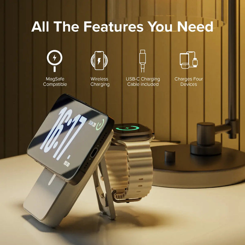 ALOGIC Lift 4-in-1 MagSafe Wireless Charging 10000mAh Power Bank