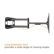 Brateck Extra Long Arm Full-Motion TV Wall