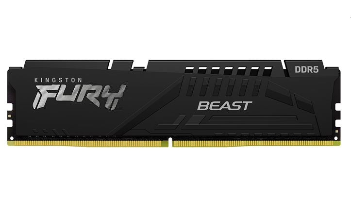 Kingston FURY Beast 16GB DDR5 6000MHz CL36 EXPO Gaming Desktop Memory Black