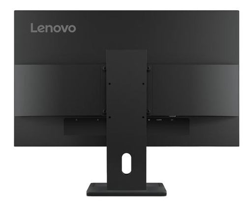 Rear View of Lenovo ThinkVision E24-40 Monitor Showing HDMI, DisplayPort, VGA, and Speaker Outputs