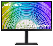 Samsung S6U 24 inch 2K QHD IPS Monitor, 5ms, 75Hz, 3xUSB-A