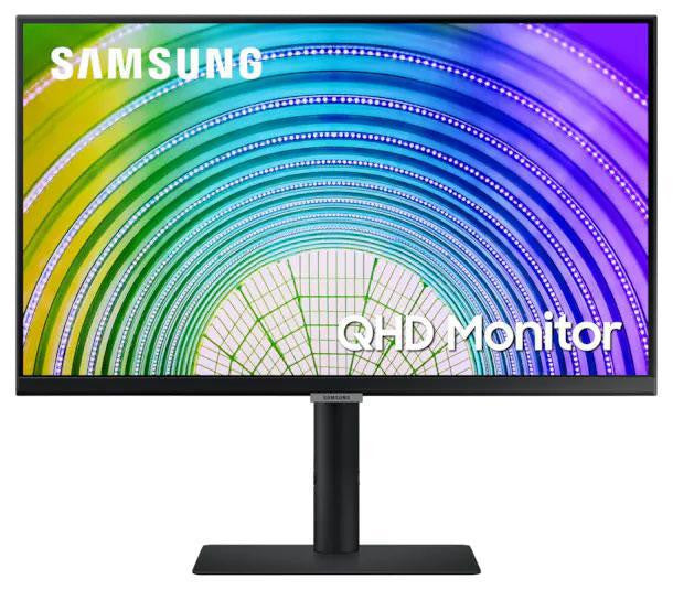 Samsung S6U 24 inch 2K QHD IPS Monitor, 5ms, 75Hz, 3xUSB-A