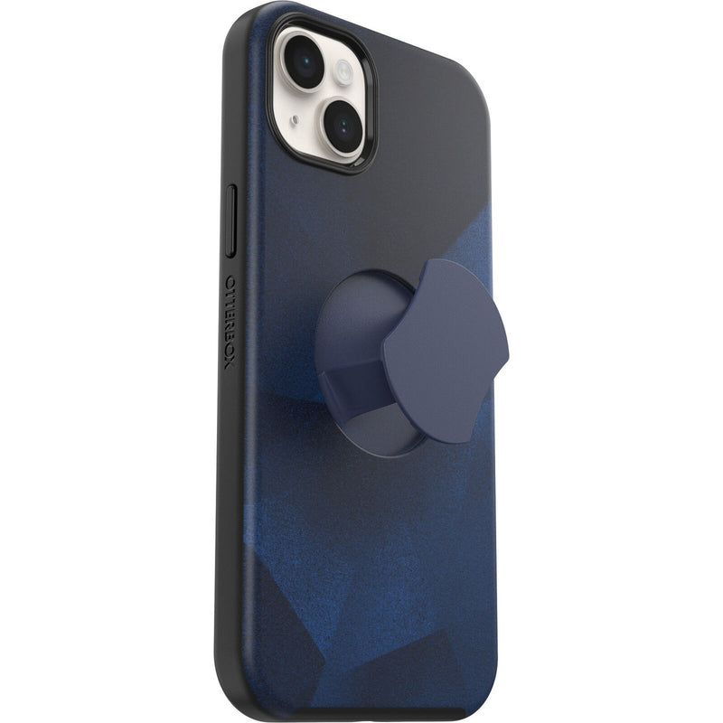 OtterBox OtterGrip Symmetry MagSafe Apple iPhone 14 Plus Case Blue Storm - (77-89866)