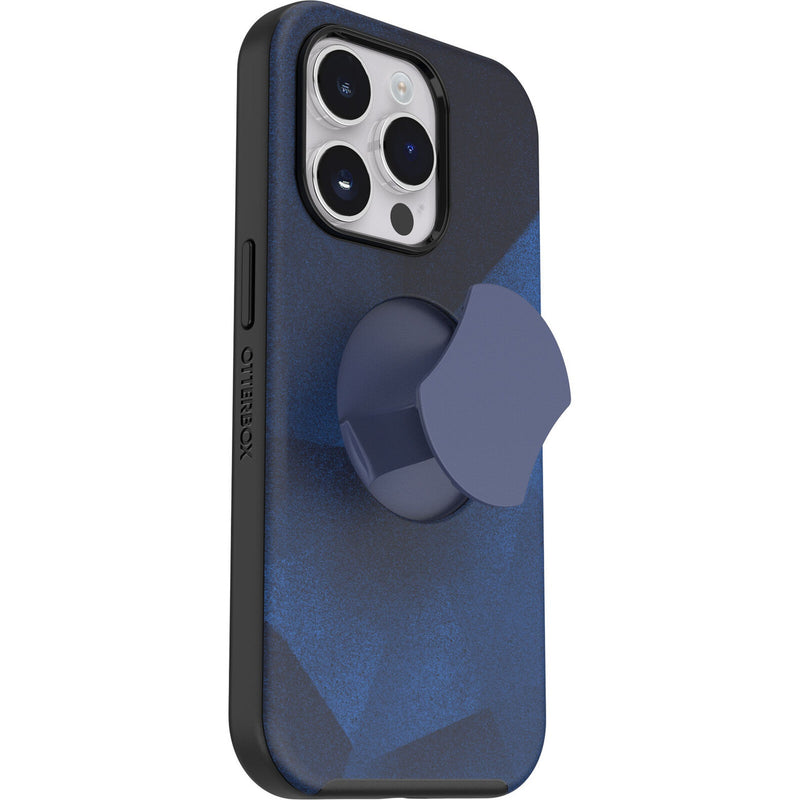 OtterBox OtterGrip Symmetry MagSafe Apple iPhone 14 Pro Case Blue Storm - (77-89884)