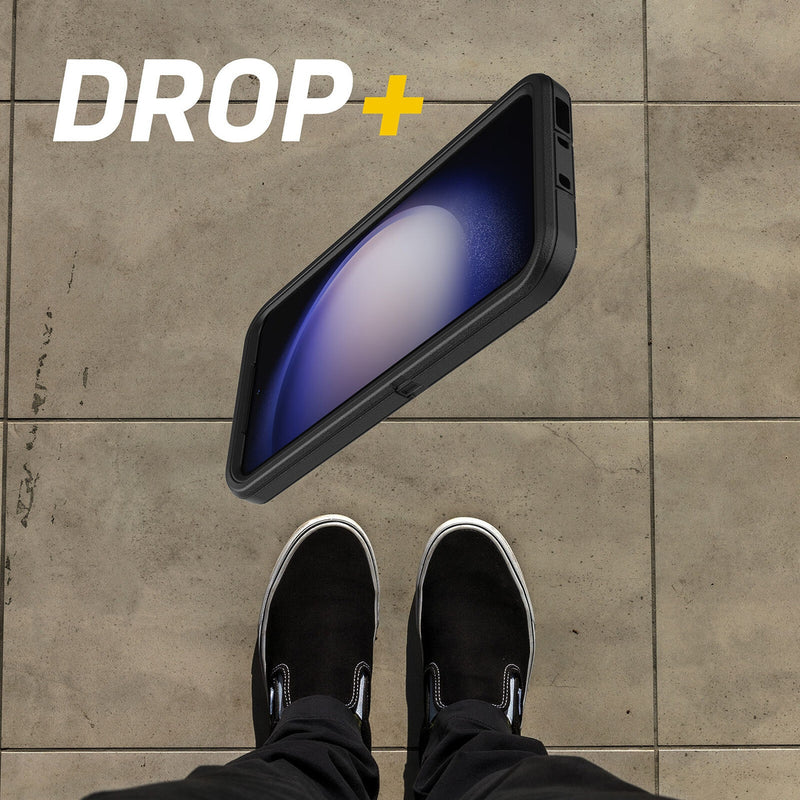 OtterBox Defender Samsung Galaxy S23 5G (6.1') Case Blue Suede Shoes (77-91041)