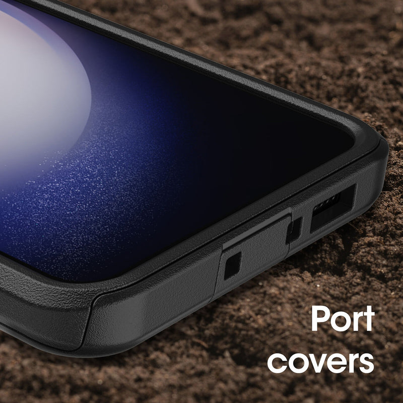 OtterBox Commuter Samsung Galaxy S23+ 5G (6.6') Case Black (77-91074)