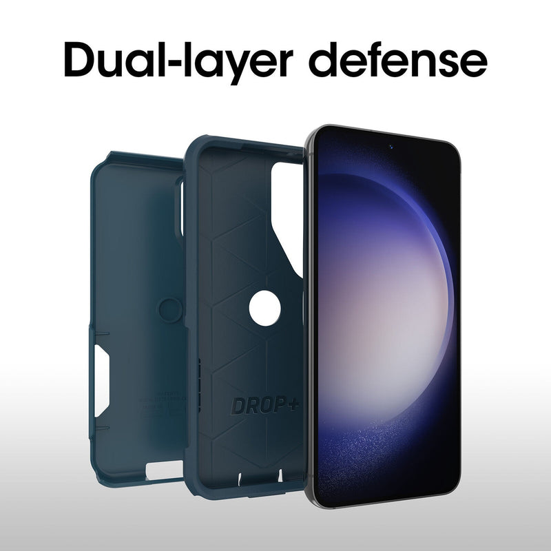 OtterBox Commuter Samsung Galaxy S23 5G (6.1') Case Don't Be Blue (77-91098)