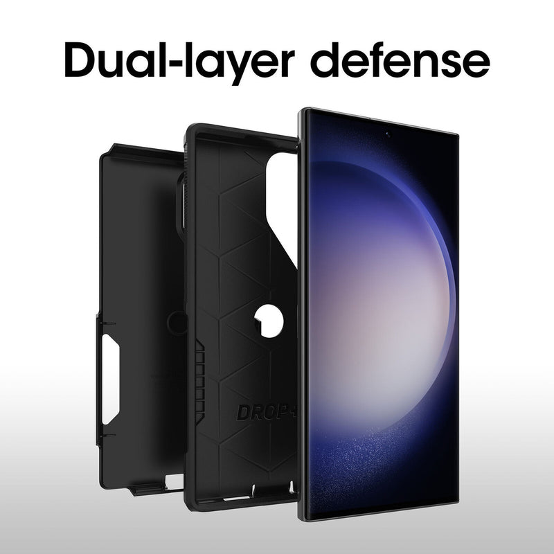 OtterBox Commuter Samsung Galaxy S23 Ultra 5G (6.8') Case Black (77-91106)