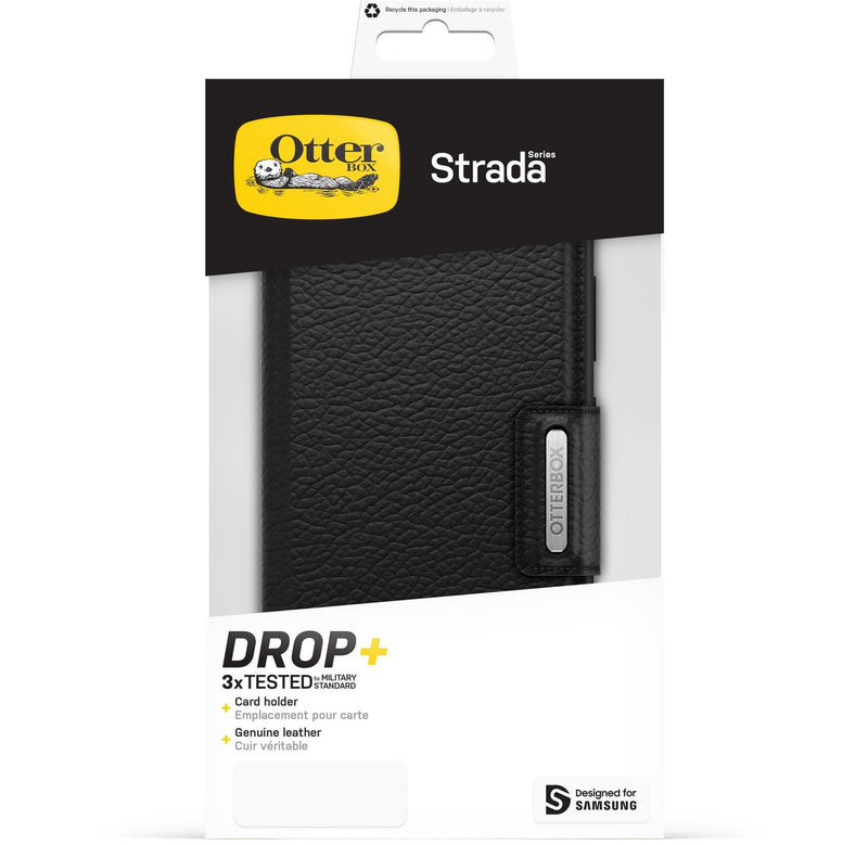 OtterBox Strada Samsung Galaxy S23+ 5G (6.6') Case Black - (77-91177)