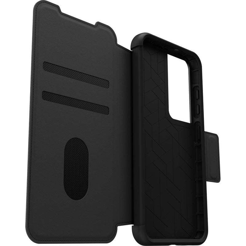 OtterBox Strada Samsung Galaxy S23 5G (6.1') Case Black - (77-91181)