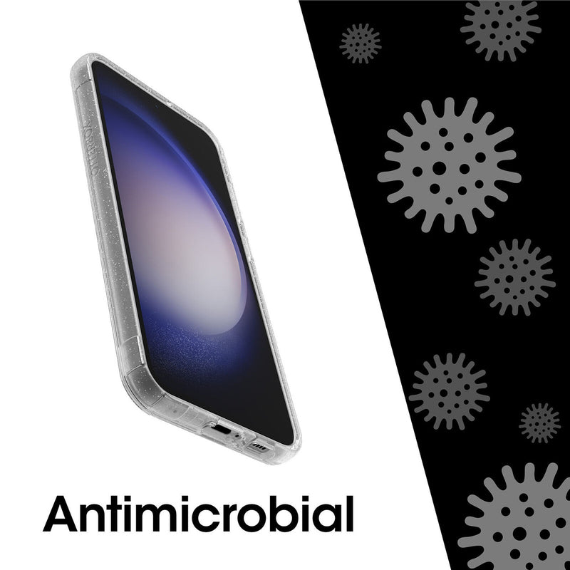 OtterBox Symmetry Clear Samsung Galaxy S23+ 5G (6.6') Case Stardust (Clear Glitter) - (77-91205)