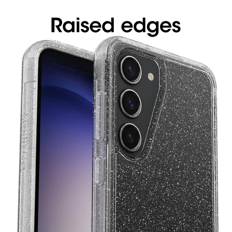 OtterBox Symmetry Clear Samsung Galaxy S23 5G (6.1') Case Stardust (Clear Glitter) - (77-91226)