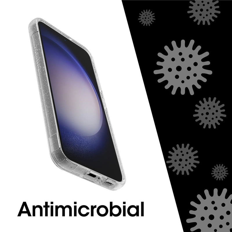 OtterBox Symmetry Clear Samsung Galaxy S23 5G (6.1') Case Stardust (Clear Glitter) - (77-91226)