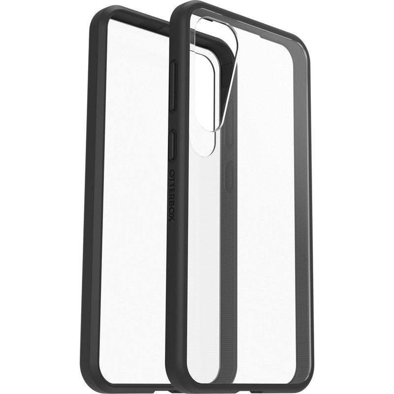 OtterBox React Samsung Galaxy S23+ 5G (6.6') Case Black Crystal (Clear/Black) -(77-91303)