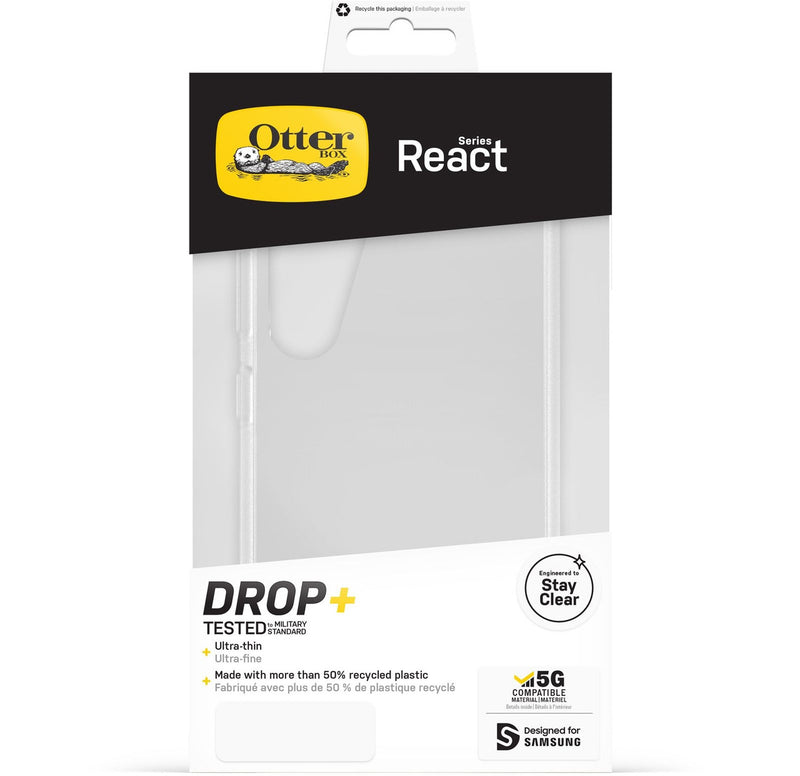 OtterBox React Samsung Galaxy S23 5G (6.1') Case Clear - (77-91313)