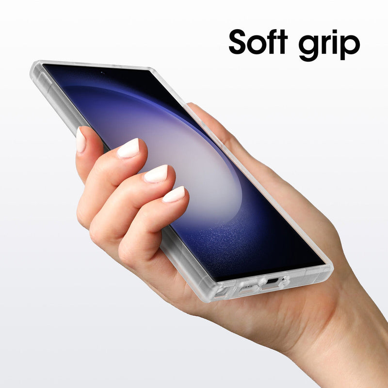 OtterBox React Samsung Galaxy S23 Ultra 5G (6.8') Case Stardust (Clear Glitter) - (77-91325)