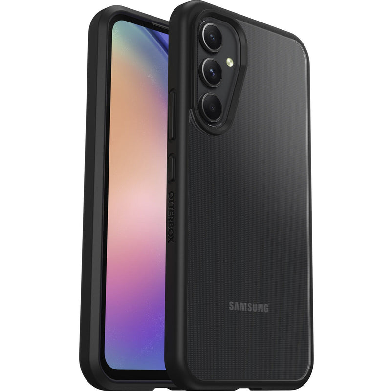 OtterBox React Samsung Galaxy A54 5G (6.4') Case Black Crystal (Clear/Black) - (77-91580)