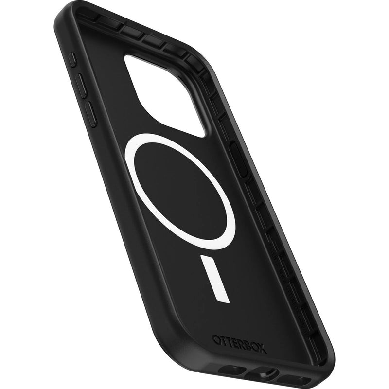 OtterBox Symmetry+ MagSafe Apple iPhone 15 Pro Max (6.7') Case Black (77-92897)