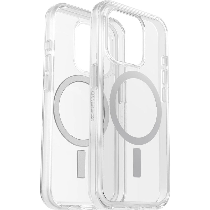 OtterBox Symmetry+ MagSafe Apple iPhone 15 Pro (6.1') Case Clear (77-93026)