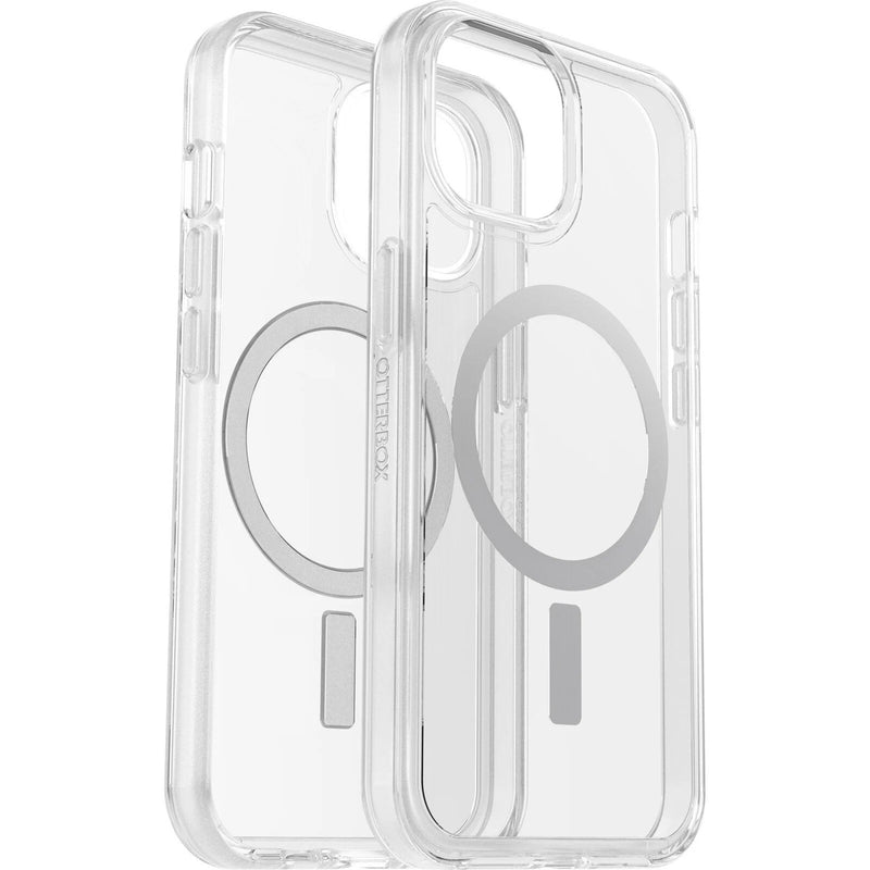 OtterBox Symmetry+ MagSafe Apple iPhone 15 (6.1') Case Clear (77-93109)
