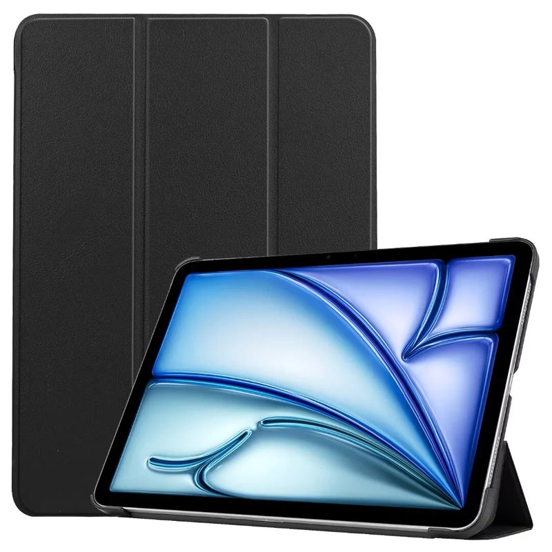 iPad 11th Gen 11in iPad 10th Gen 10.9in Folio Case PU Leather Black