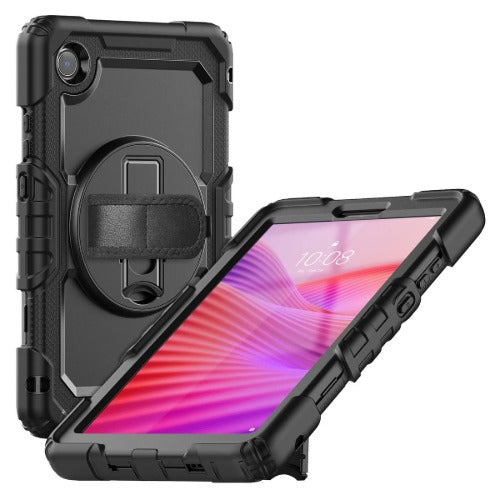 Galaxy Tab A11 Tab A9 8.7in Rugged Case with Kickstand Hand Shoulder Strap