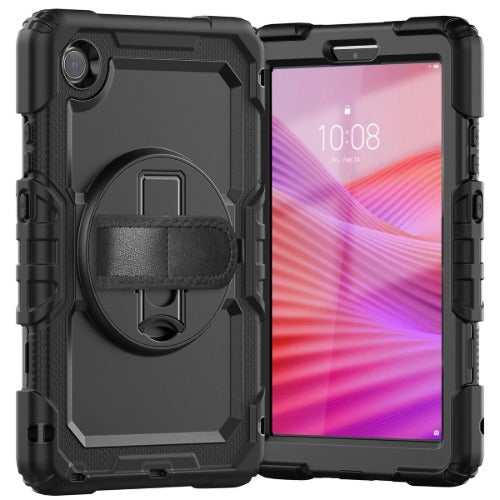 Galaxy Tab A11 Tab A9 8.7in Rugged Case with Kickstand Hand Shoulder Strap
