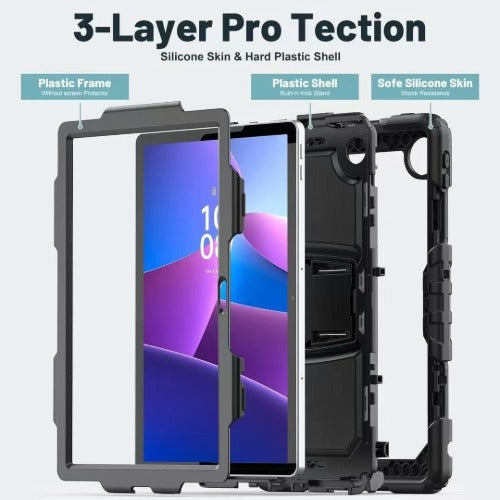 Lenovo Idea Tab 11 Case Rugged 11in with Kickstand Hand Shoulder Strap