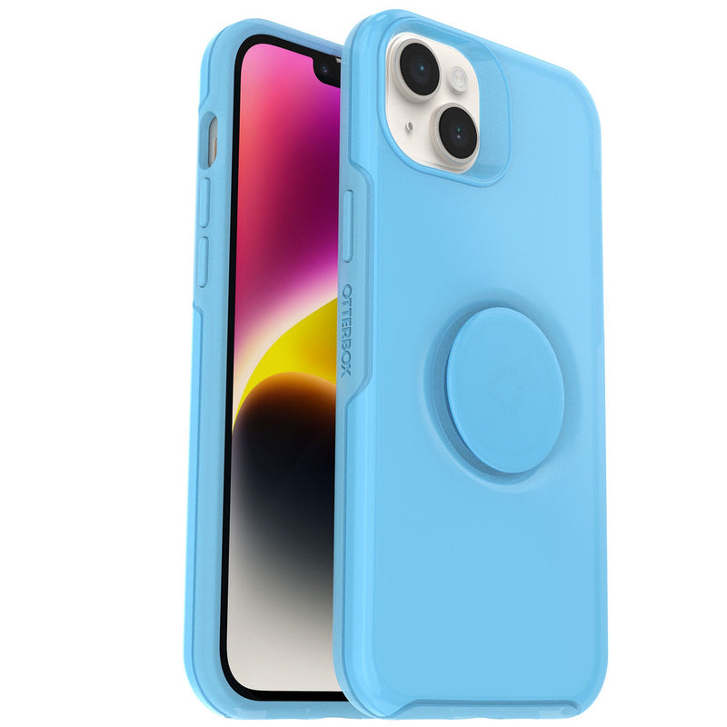 OtterBox Otter + Pop Symmetry Apple iPhone 14 Plus Case You Cyan This? (Blue) - (77-88783)