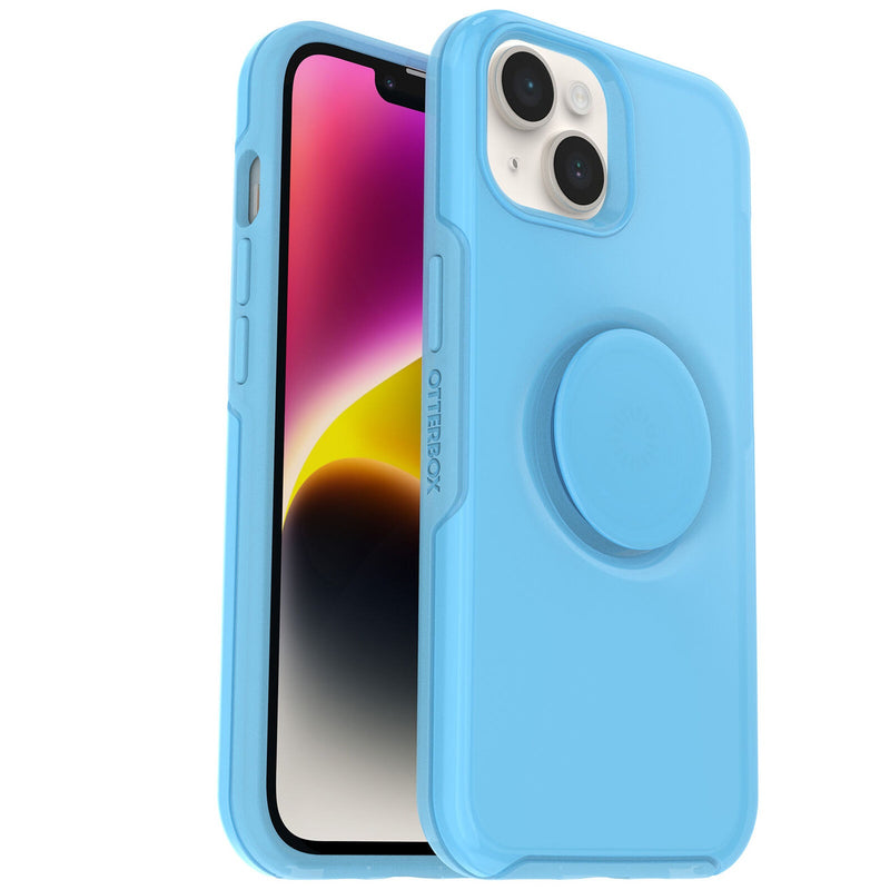 OtterBox Otter + Pop Symmetry Apple iPhone 14 / iPhone 13 Case You Cyan This? (Blue) - (77-89708)