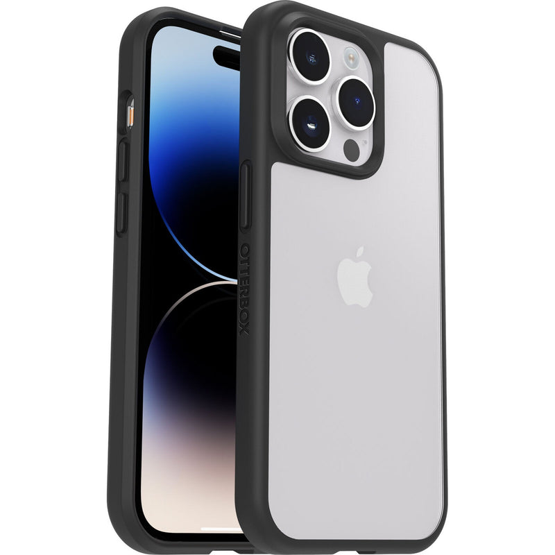OtterBox React Apple iPhone 14 Pro Case Black Crystal (Clear/Black) -(77-88890)